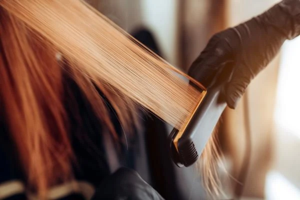 Lissage des cheveux